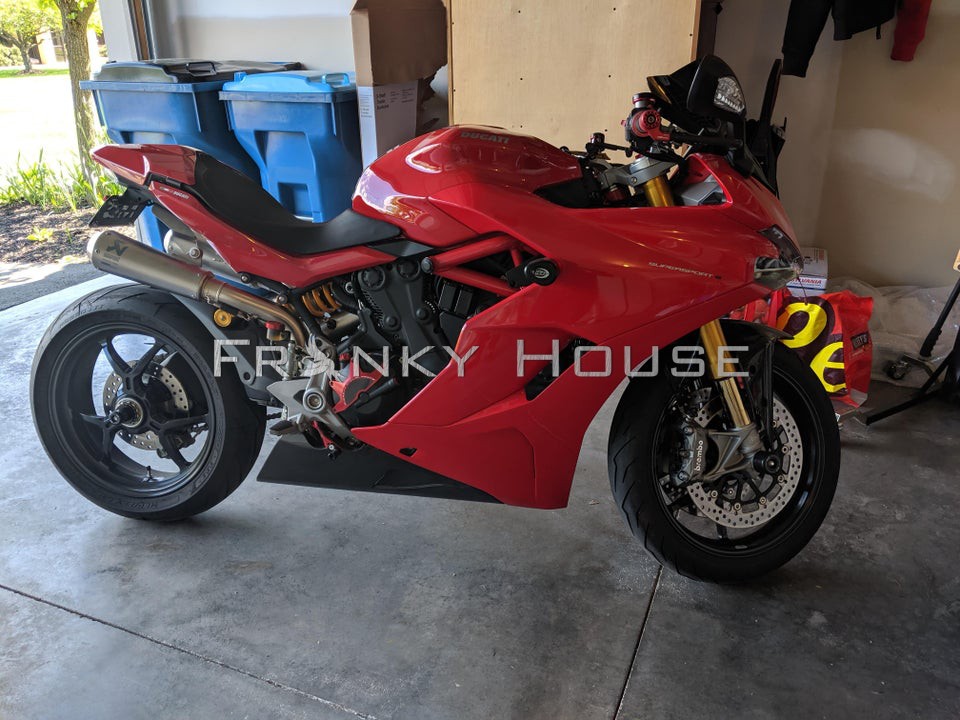 天蝎akrapovic 杜卡迪 新款鸰速950 鸰速939真品改装尾全段排气管