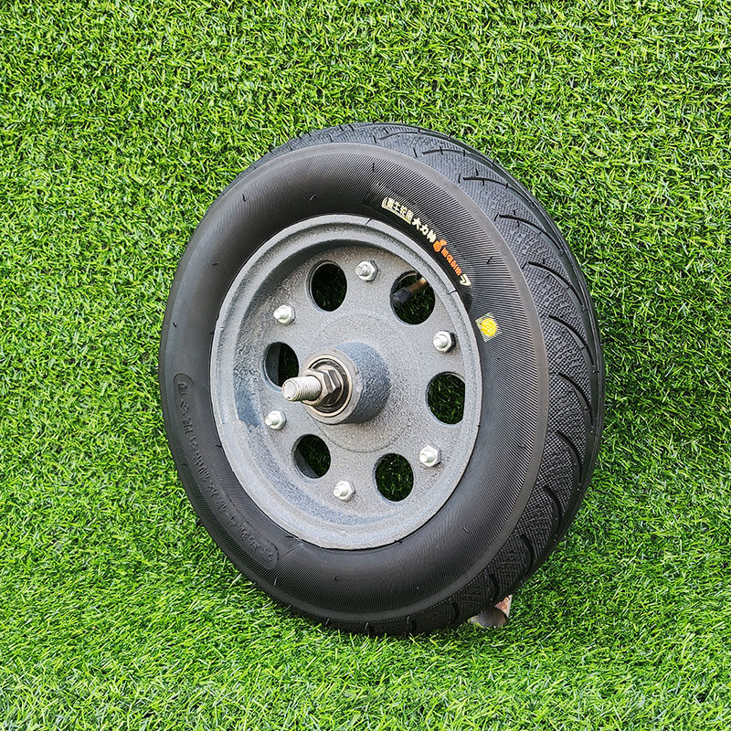 3008振牛充气轮胎老虎车手手推车小老车专用橡胶脚轮