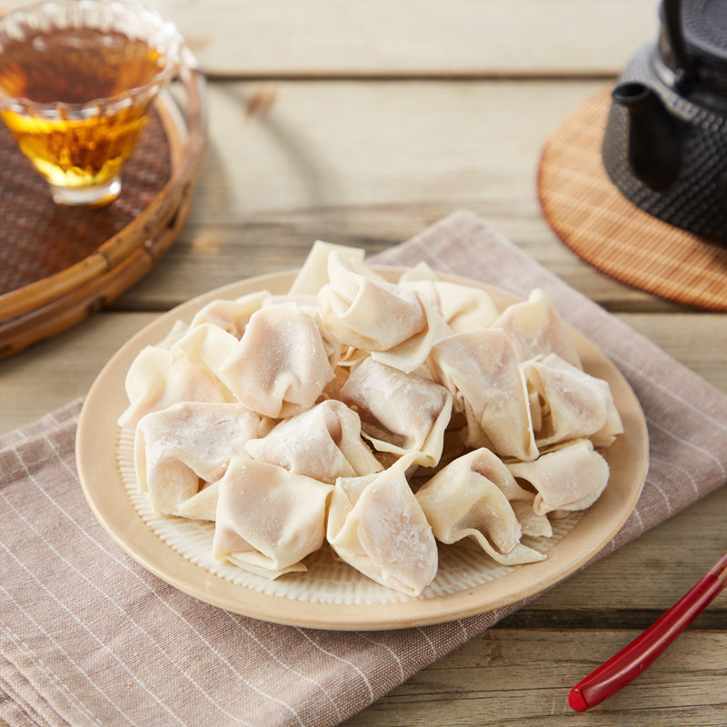 仁堂鲜肉馄饨110克24包商用点心儿童早餐6种水饺