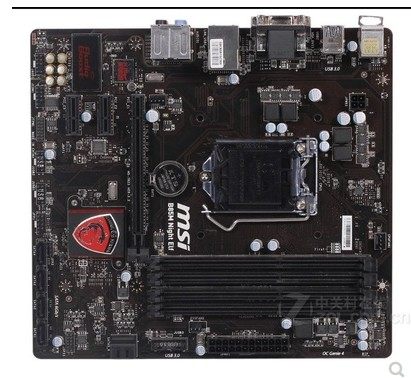 冲新微星b85m-p33 v3 b85m night elf 暗夜精灵 ddr3集显四代