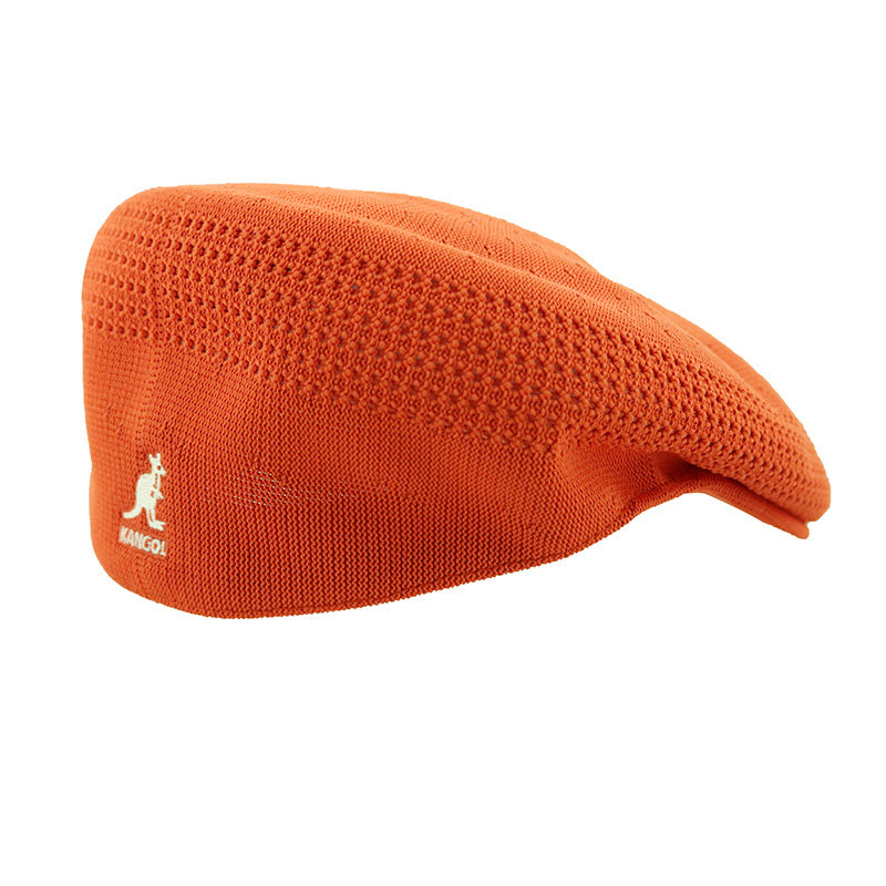 kangol袋鼠针织贝雷帽英伦复古潮流夏季薄款画家帽子