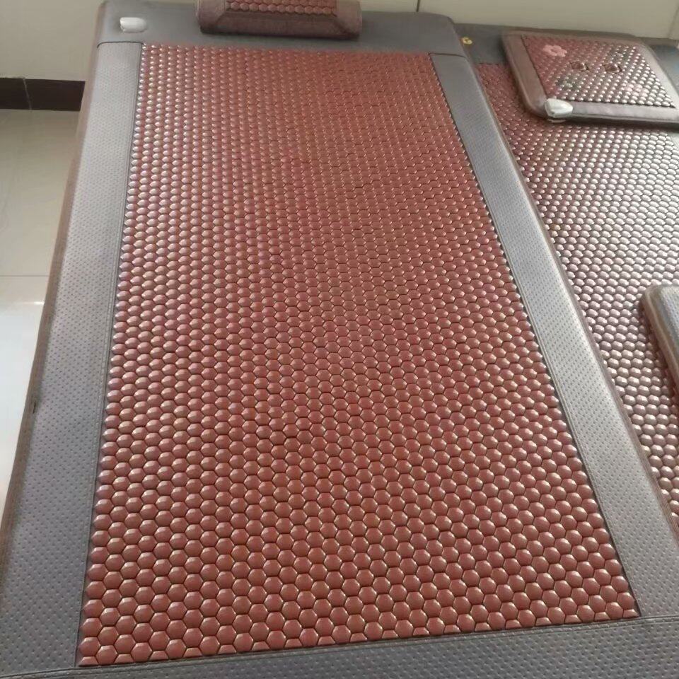 实体店同款托尔玛琳加热床垫120x190负离子加厚热疗按摩床垫