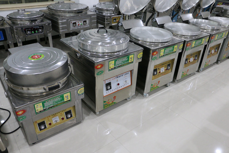 煎包京民兴智能数控燃气炉水包机商用自动控温商用烤饼机