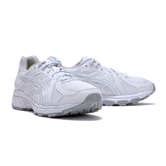 【首尔的米家】asics/亚瑟士 jog 100白色网面透气春夏休闲慢跑鞋