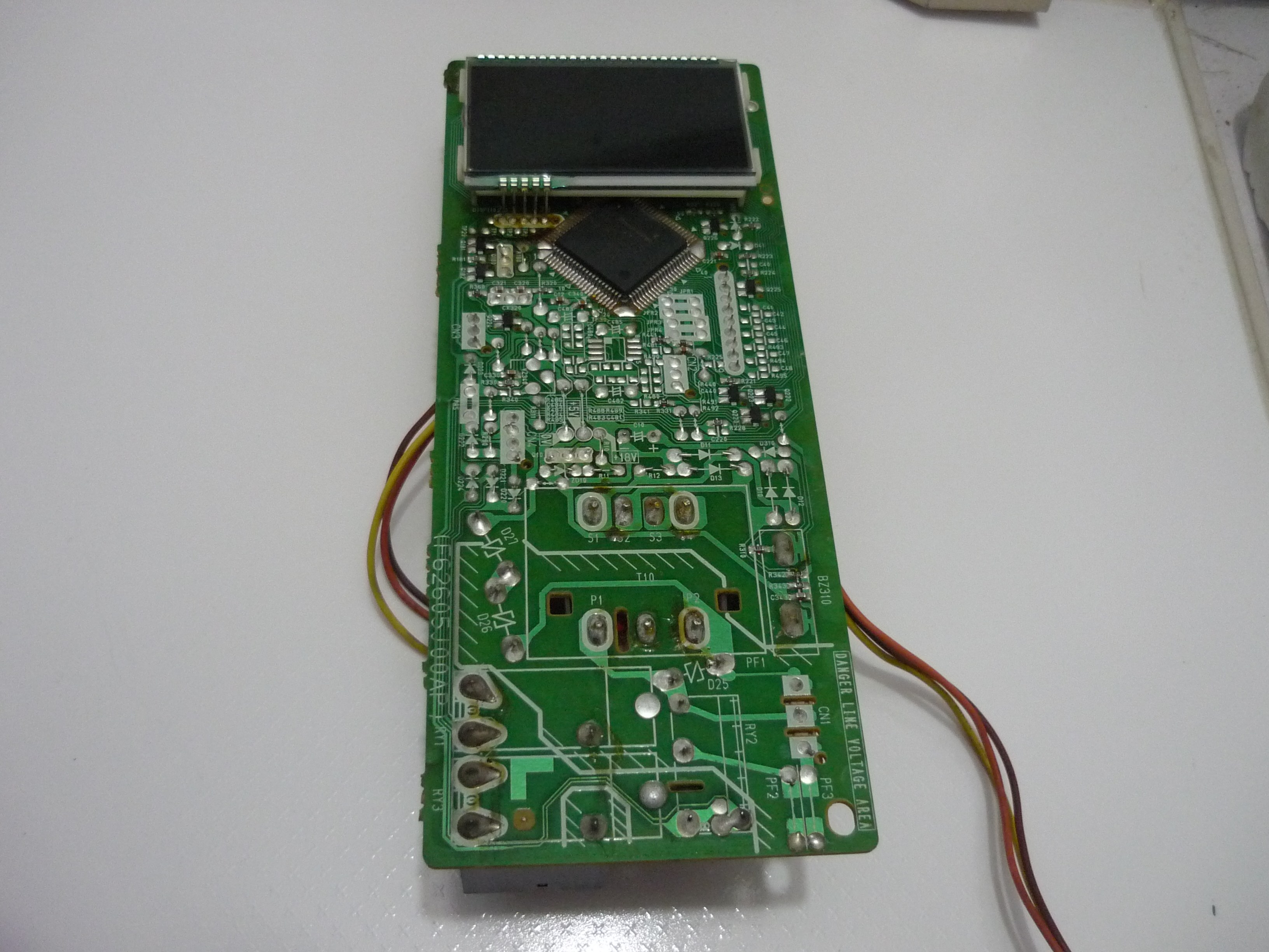 松下微波炉nnk573mf配件电脑控制主板显示电子电子电路pcb电路板