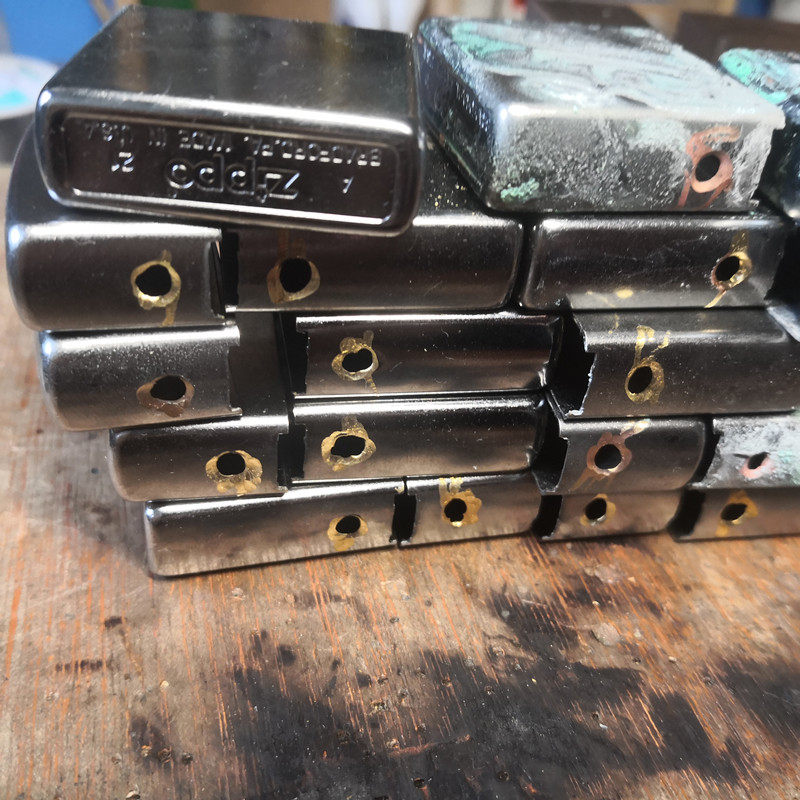 zippo维修专业芝宝打火机修理磕碰铰链焊接弹片zippo