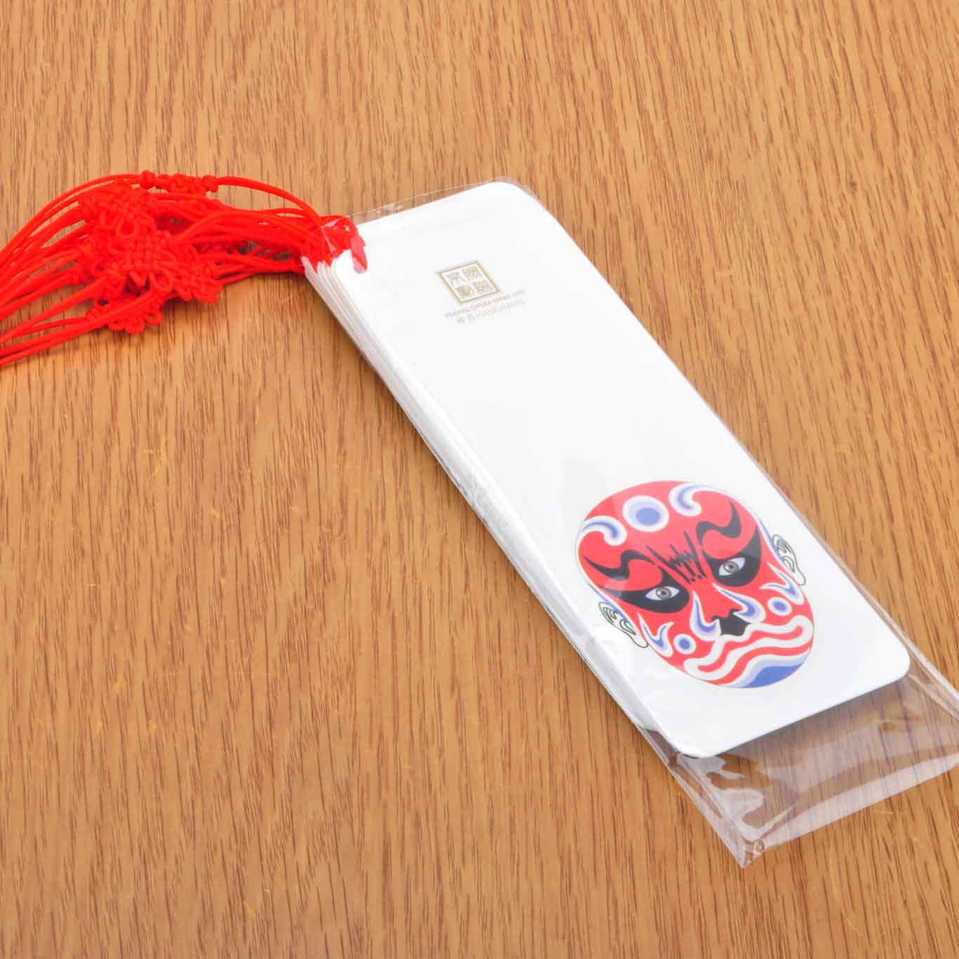 京剧脸谱书签12张中国结读书用品生日礼物创意古典书签