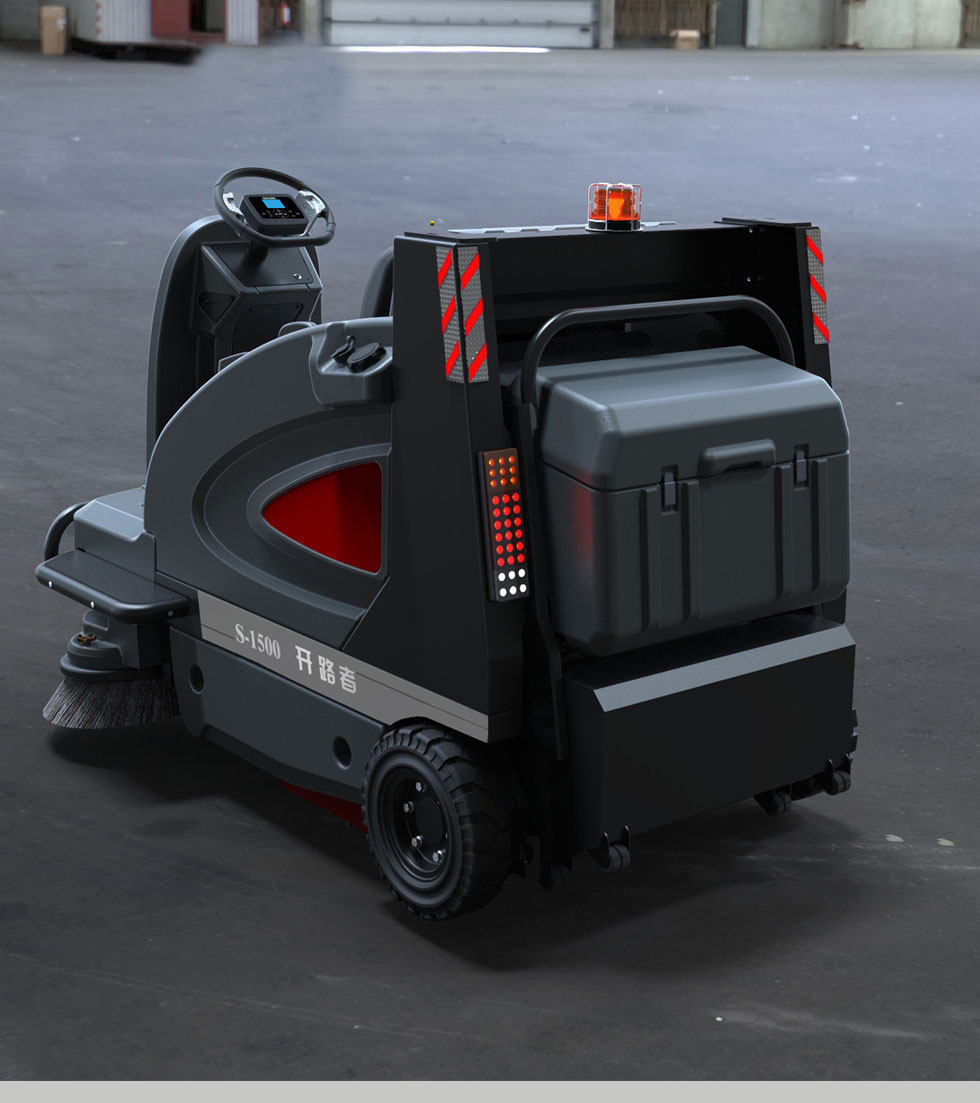 高美s1500驾驶扫地车工工厂工业车间仓库扫地机扫地机器人