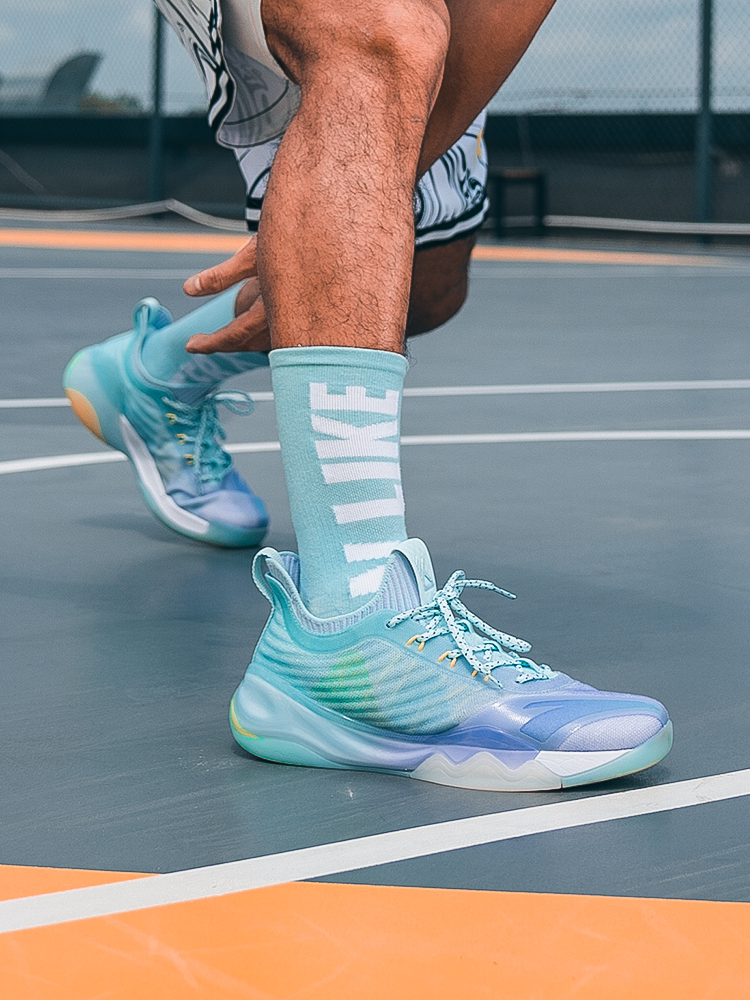 球鞋安踏kt6low篮球2021夏季新款汤普森实战低帮篮球鞋