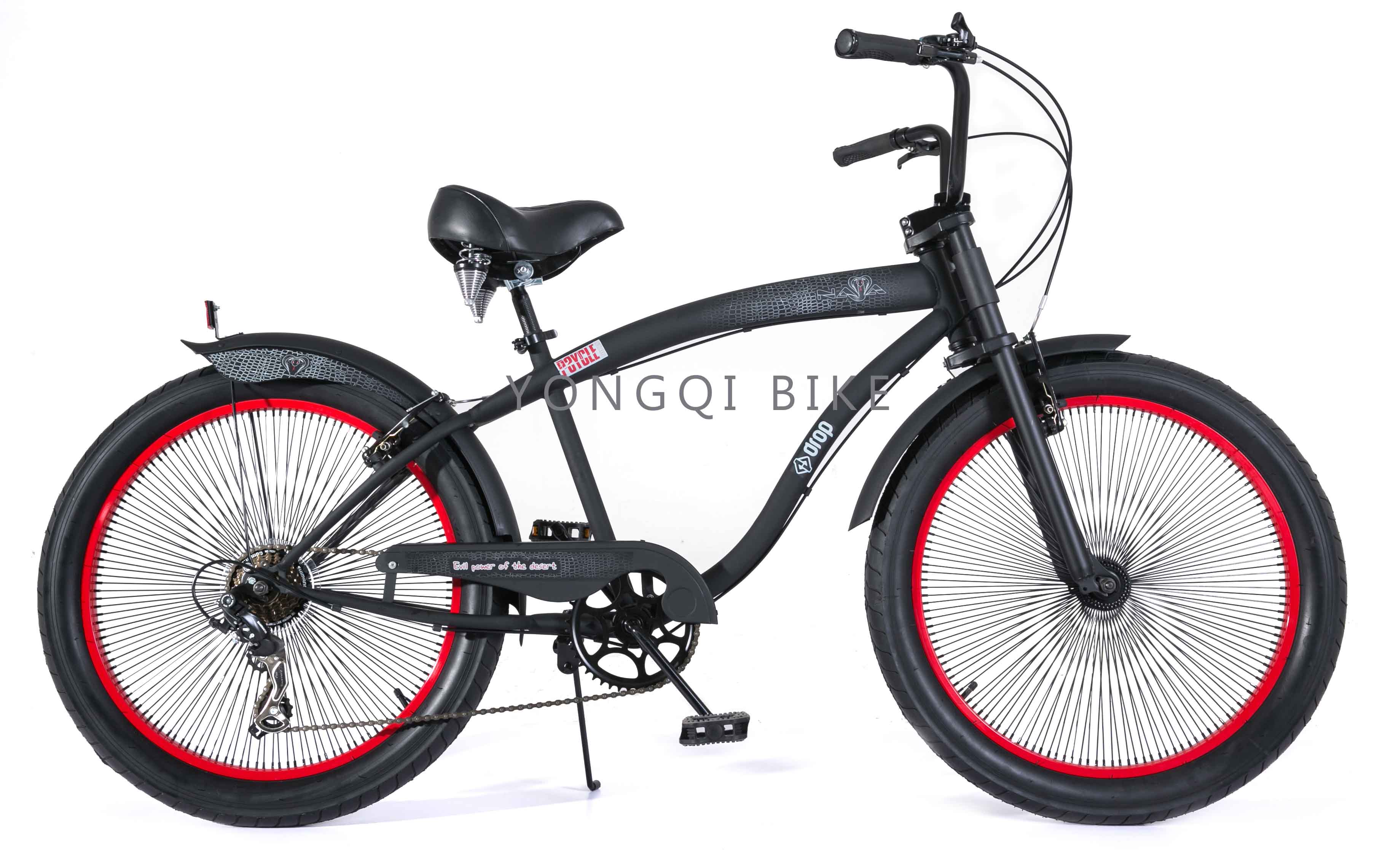 26寸欧美英伦男女复古自行车通勤车古典自行车日本情侣车哈雷车