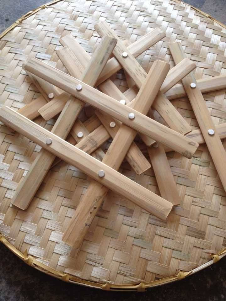 手工制竹蒸架隔热竹制竹制品品竹蒸笼竹格馒头蒸屉片餐具笼