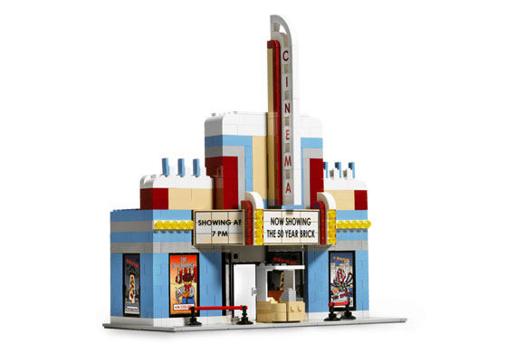 乐高积木lego10184城市规划50周年纪念小镇绝版正品塑料积木