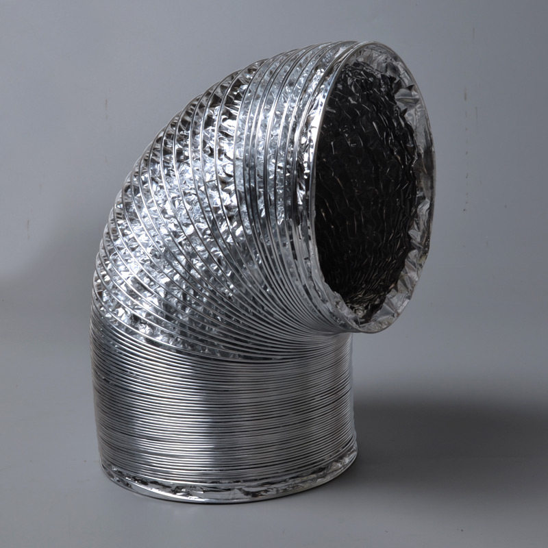 厨房抽油烟机风管排烟管道通风软管排气申缩铝箔风管