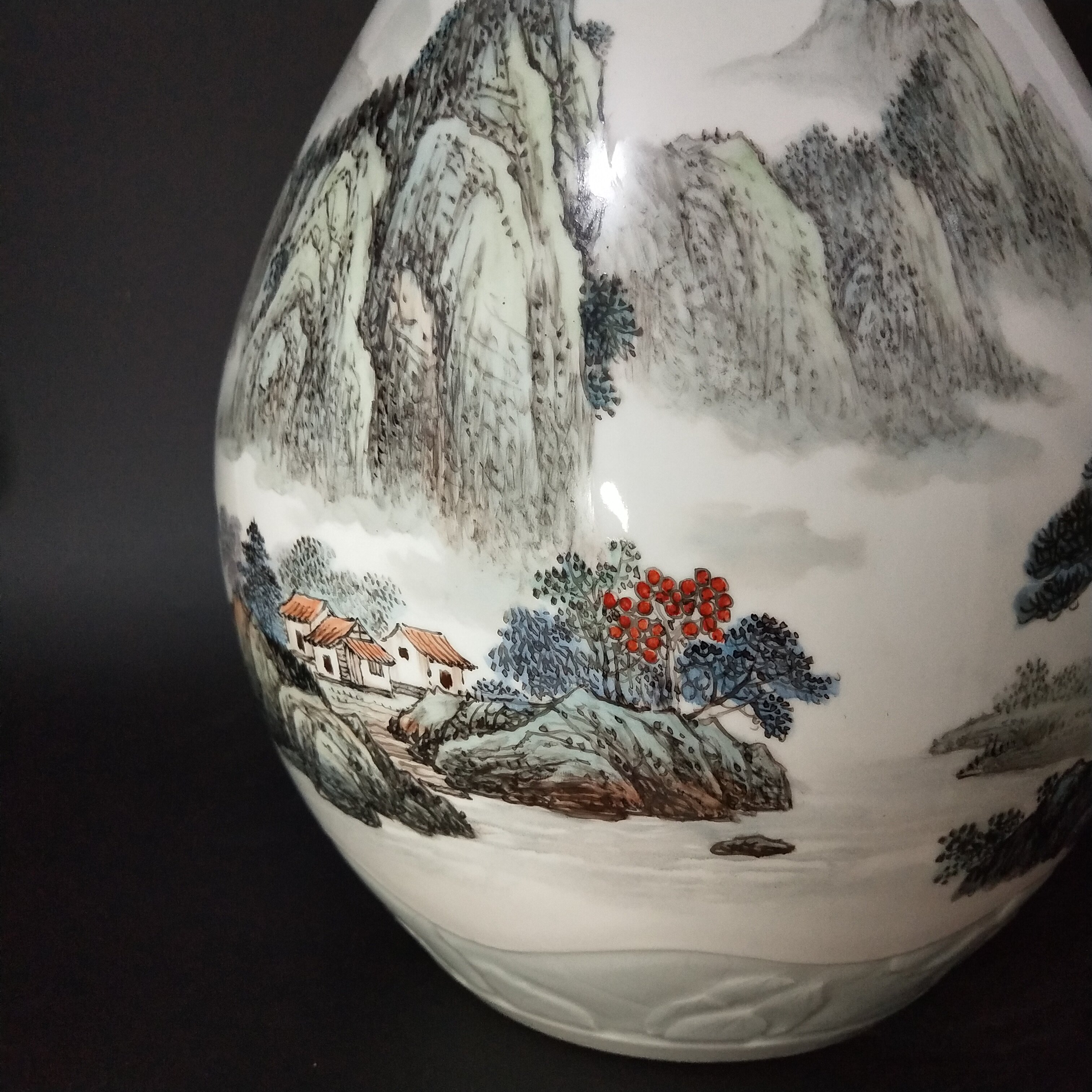 山川秀色山川秀色200件花瓶余全林陶瓷艺术收藏证书其他特色工艺品