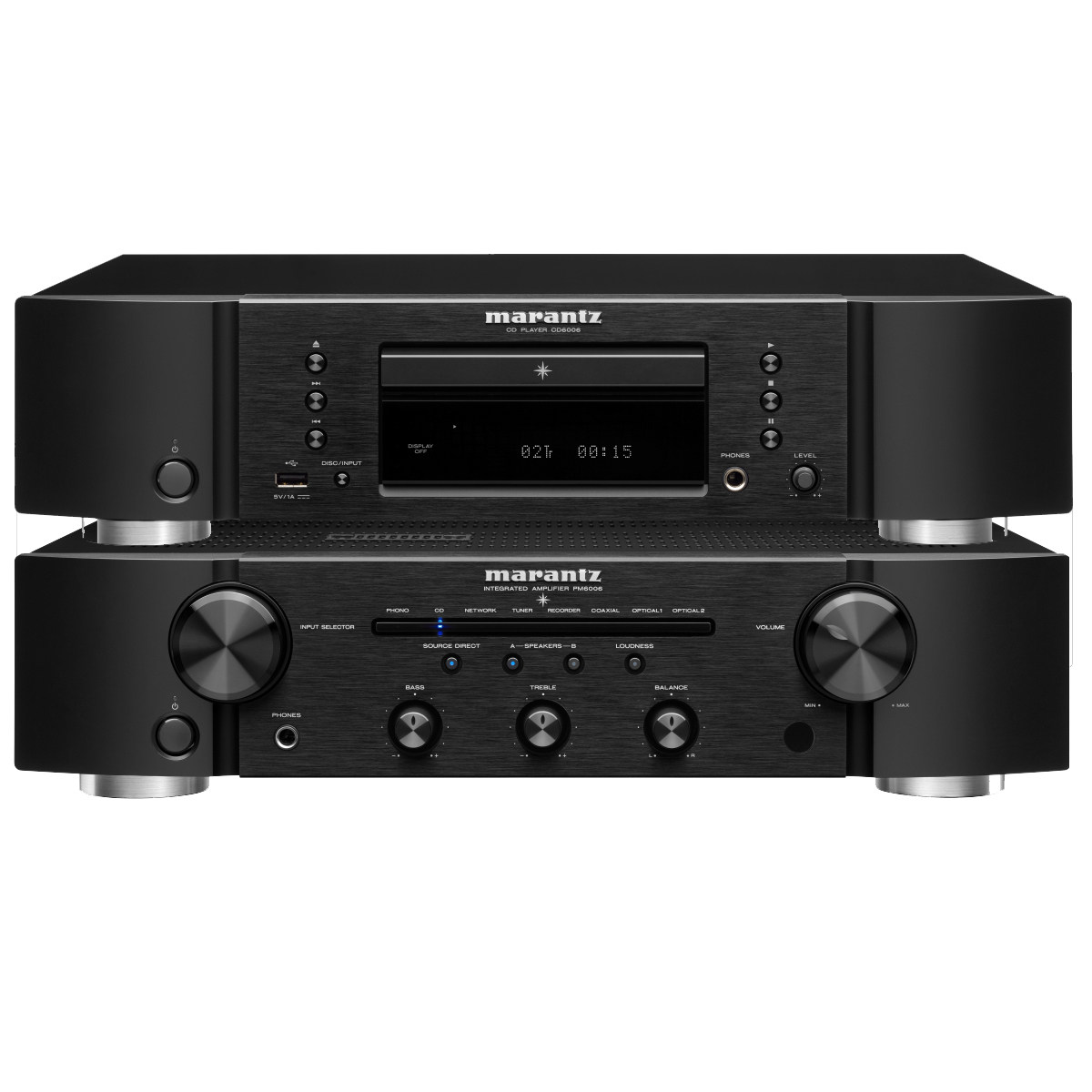 marantz马兰cd6006 pm6006hifi发烧功放cd组合套装hifi套装