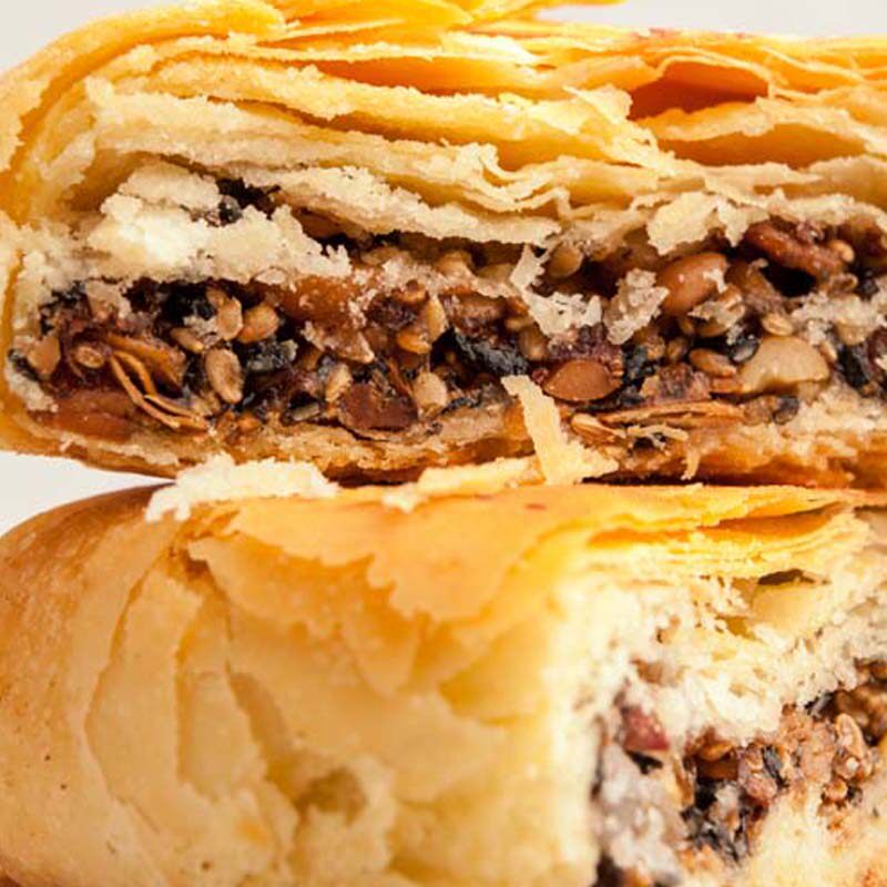 陕北果馅月饼5个子洲枣馃五仁中秋月饼