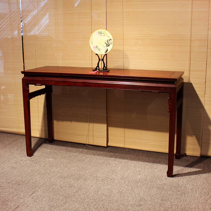 红木中式简约条案门厅禅意香案明式酸枝玄关条案