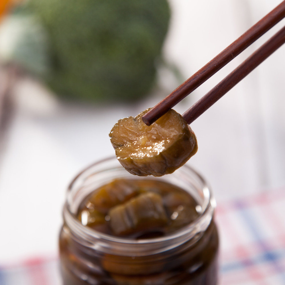 台湾特产食品金兰脆瓜腌制爽口黄瓜 进口酱瓜调料调味料 3瓶包邮