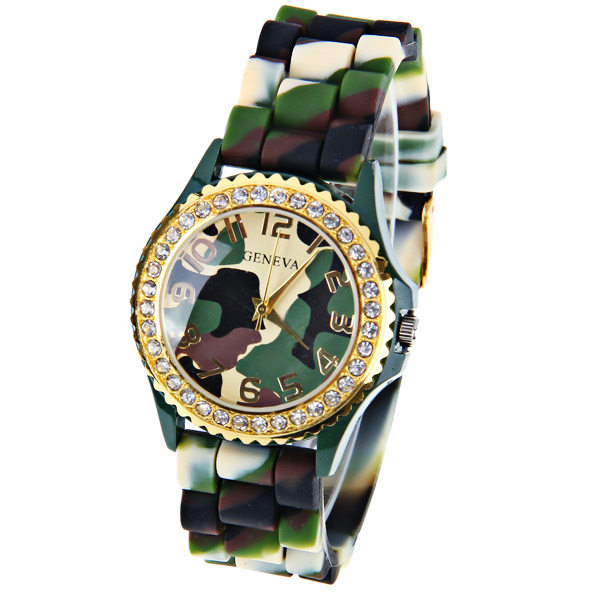 迷彩军表迷彩石英手表-mc母婴网