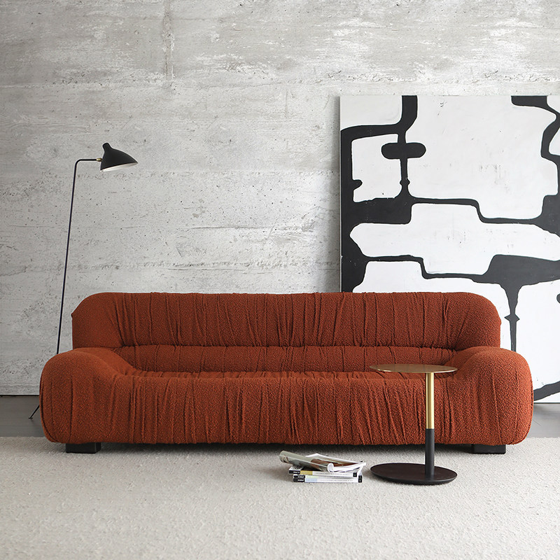 北欧表情norhor荷兰asiades原版法式复古popo布艺沙发布艺沙发