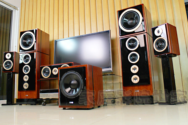 哈士hax198旗舰发烧级5.1家庭影院音箱套装 家用客厅音响功放全套