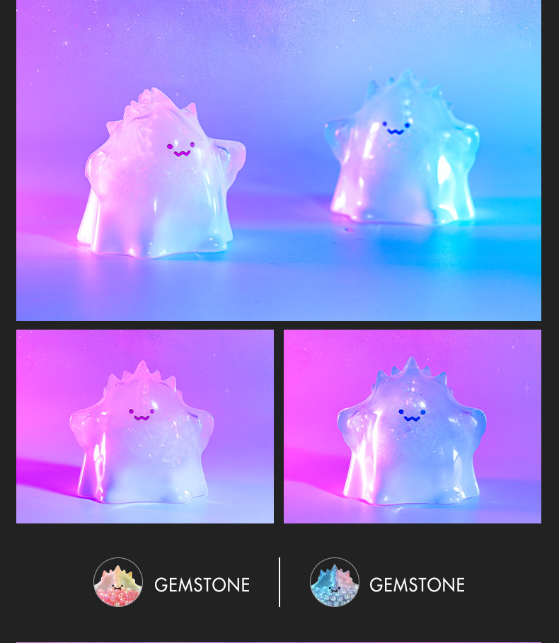 99包邮popmart泡泡玛特yuki光同系列小怪兽盲盒可爱摆件潮玩盲盒