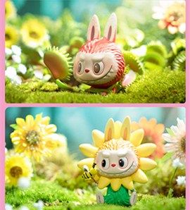 99包邮popmart泡泡玛特labubu花之精灵系列盲盒可爱手办公仔潮玩盲盒