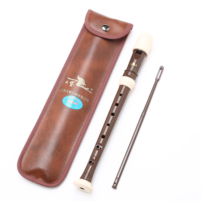 竖笛天鹅8孔巴洛克成人德式八孔学生初学竖笛