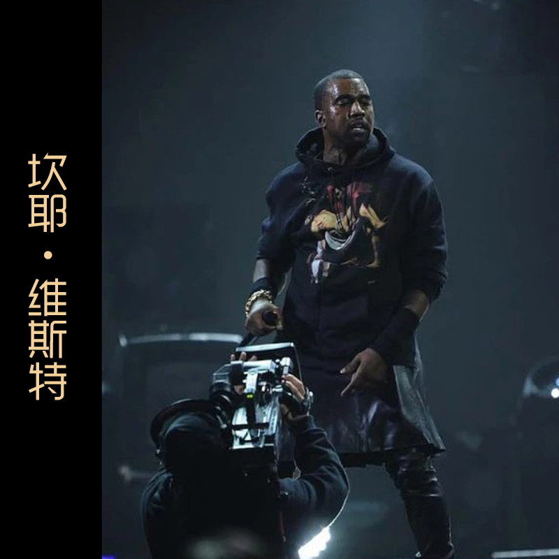 pyrexvision美潮宗教耶稣套头连帽明星同款外套卫衣