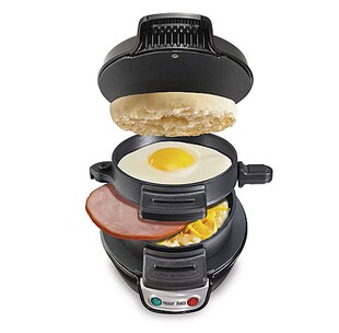 美国hamil多功能家用汉堡机hamilton 早餐机 beach三明治机