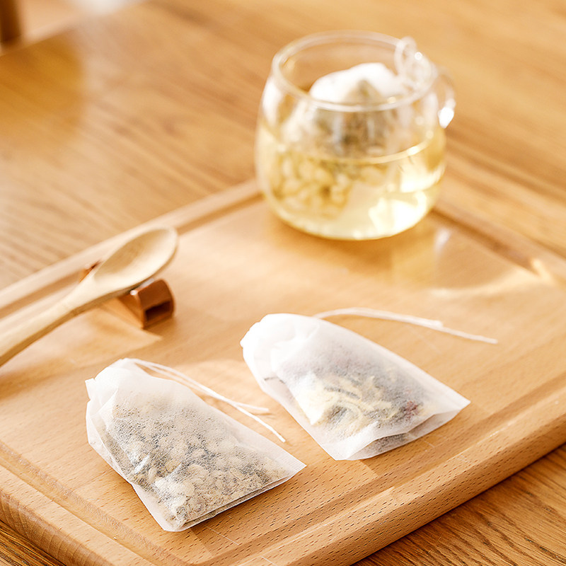 一次性茶叶包泡茶袋过滤小泡袋花茶茶渣过滤网食品级茶叶包100个