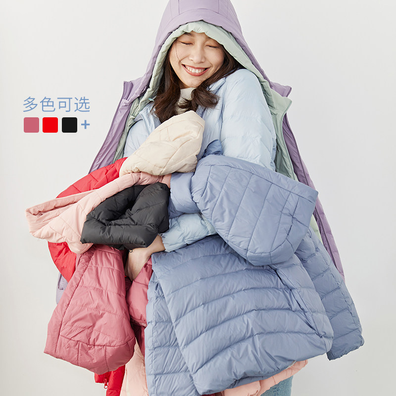 千仞岗秋冬羽绒服休闲短款轻薄修身显瘦可拆连外套羽绒服