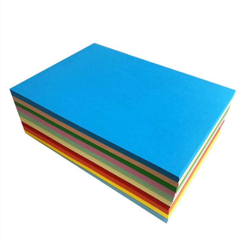 彩色混色复印纸打印纸手工折纸进原纸彩纸学生办公a4/70克100张包