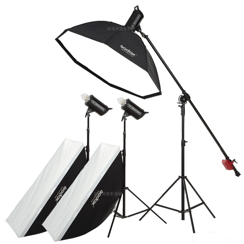 高速神牛闪客高速影速影室灯闪光灯400wii二代摄影棚