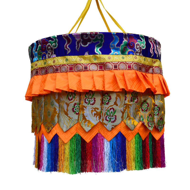 藏式宝伞藏传佛教用品寺院佛堂布置顶盖幢幡宝盖佛教工艺品