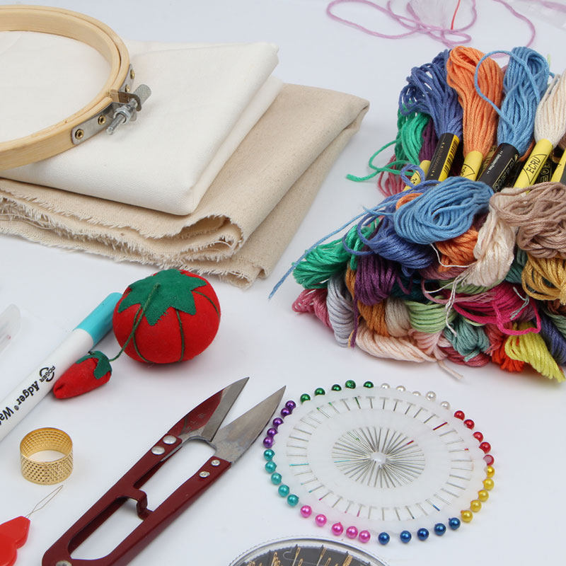 十字diy手工刺绣工具包套装欧绣立体刺绣初学者基础工具全套套装