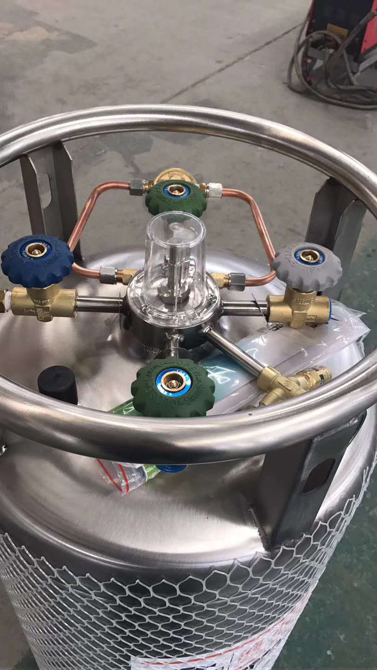 包邮小型车皮卡车专用液氧瓶液氧罐100l高压低温气瓶