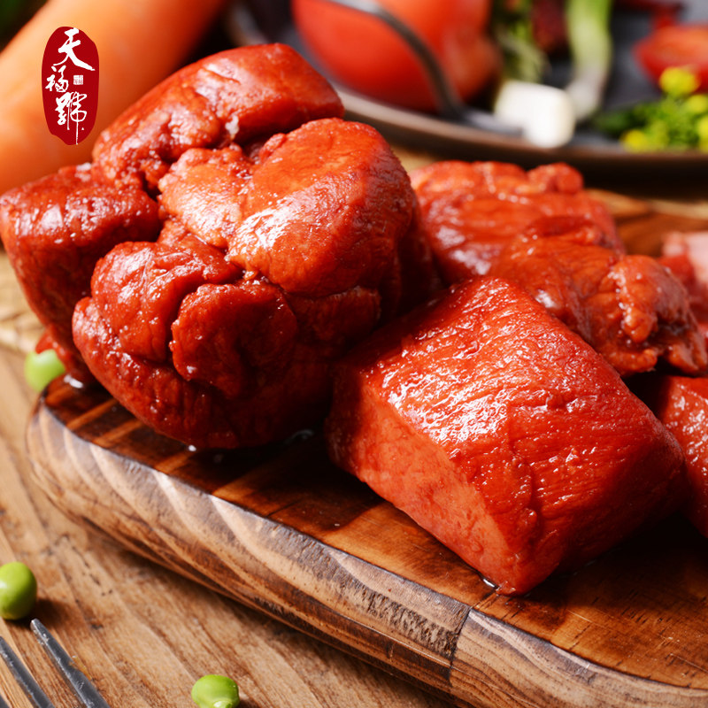 天福号叉烧肉熟食即食速食真空瘦肉里脊猪肉半成品肉类