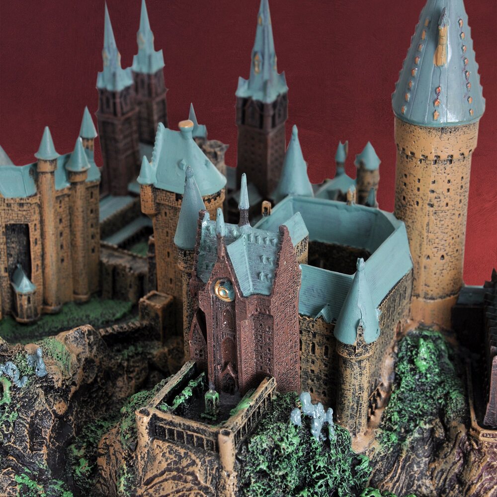 代购华纳正版哈利波特周边手办霍格沃茨城堡模型木质手办