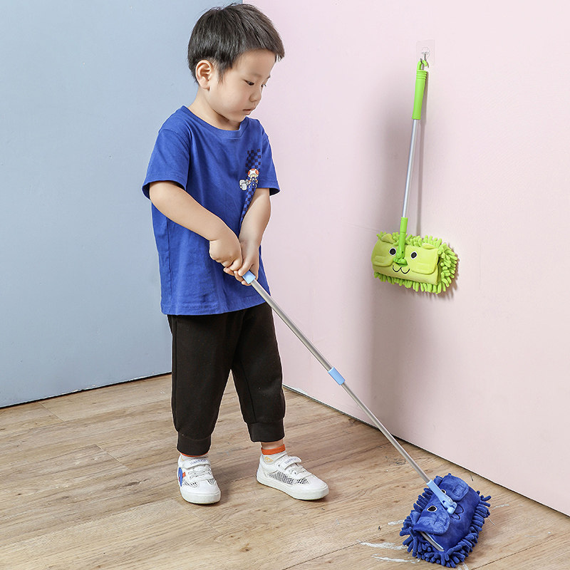 拖把居家家儿童扫把簸箕套装家用迷你扫帚宝宝扫把