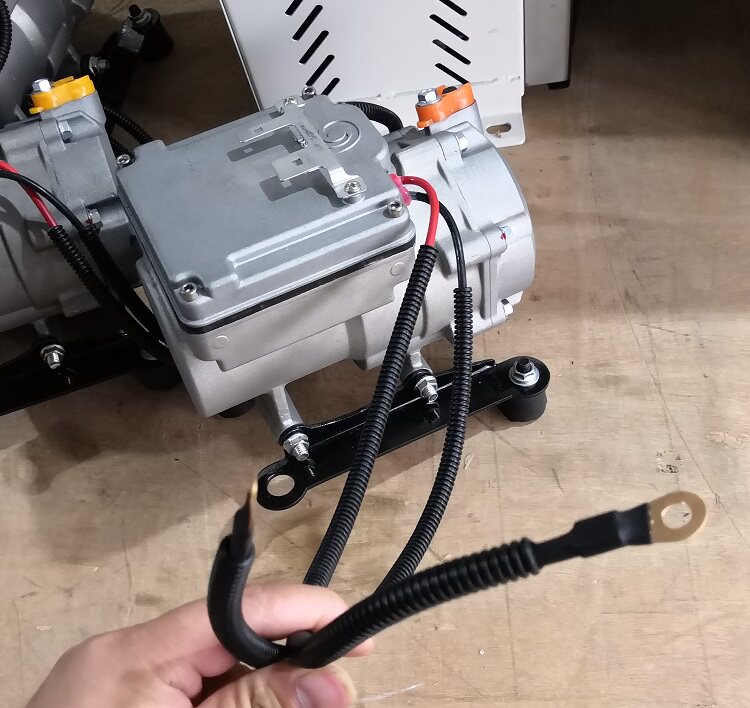 空调24v驻车压缩机变频汽车电动一体机改装泵带压缩机及空调部件