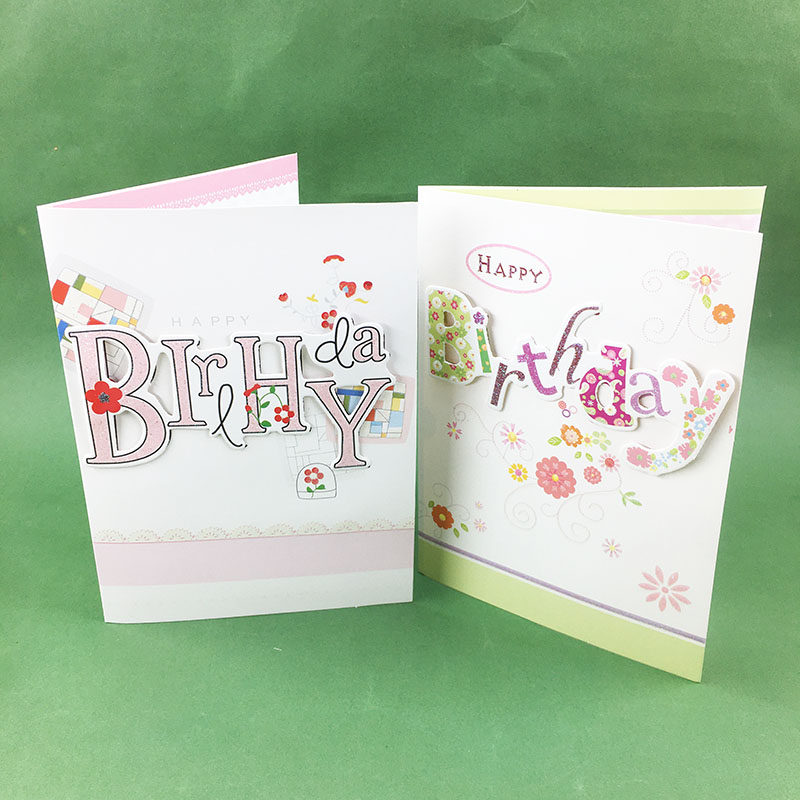 韩国创意音乐贺卡学生祝福感恩对折生日生日卡卡片贺卡