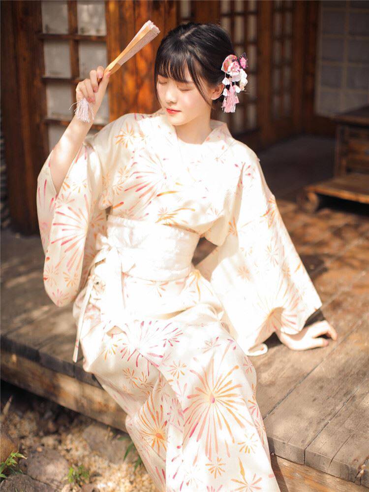 新款神明少女和服女正改良中国国风汉服个人写真民族服装