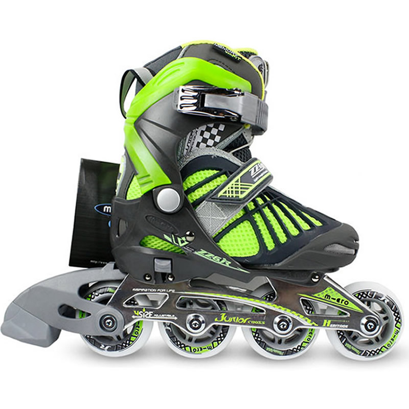 迈古micro儿童轮滑鞋全套装溜冰鞋可调直排初学直排轮