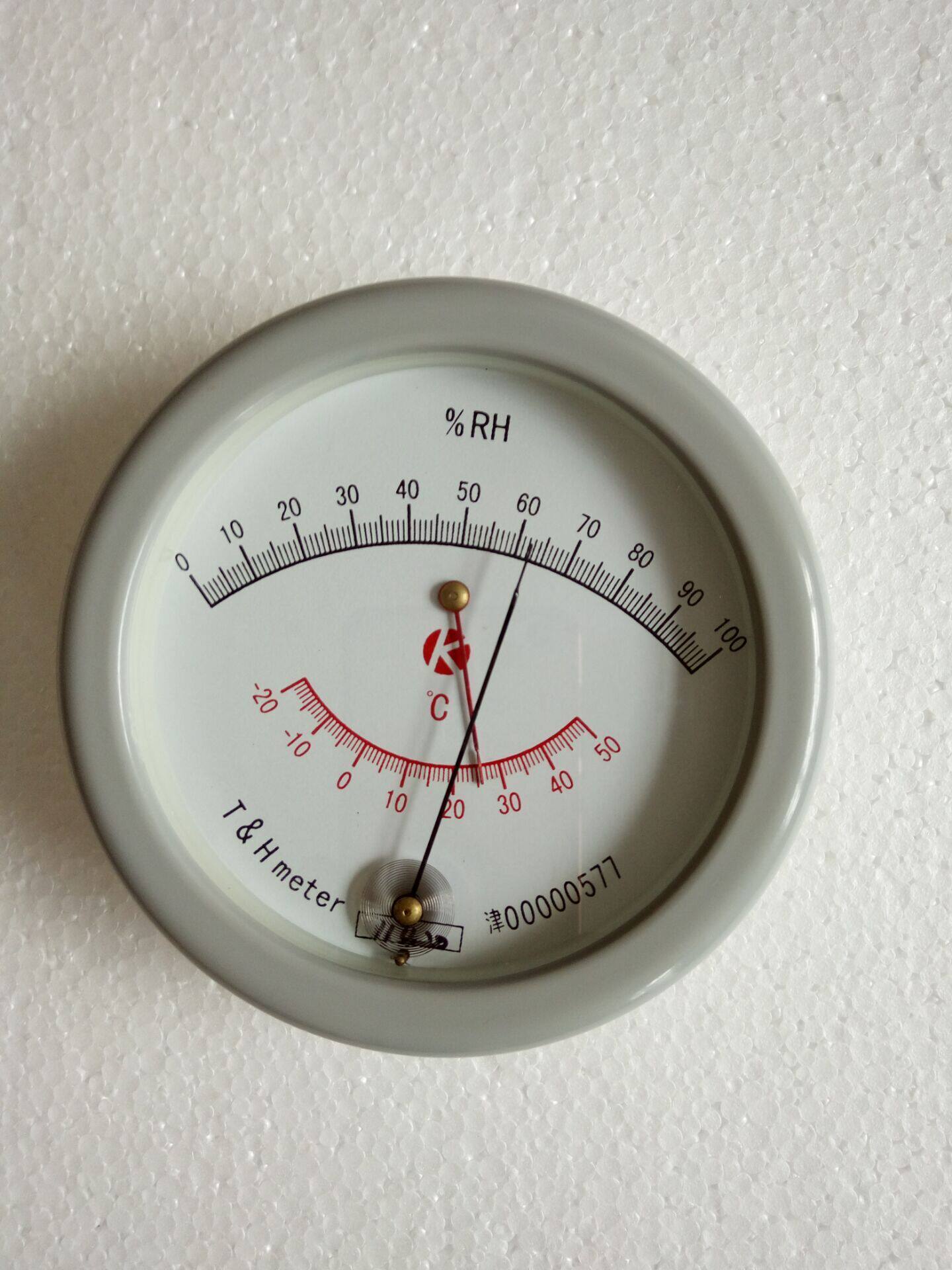 温湿度湿度表kth1毛发湿度计气象观测仓库实验室计过检定温湿度计