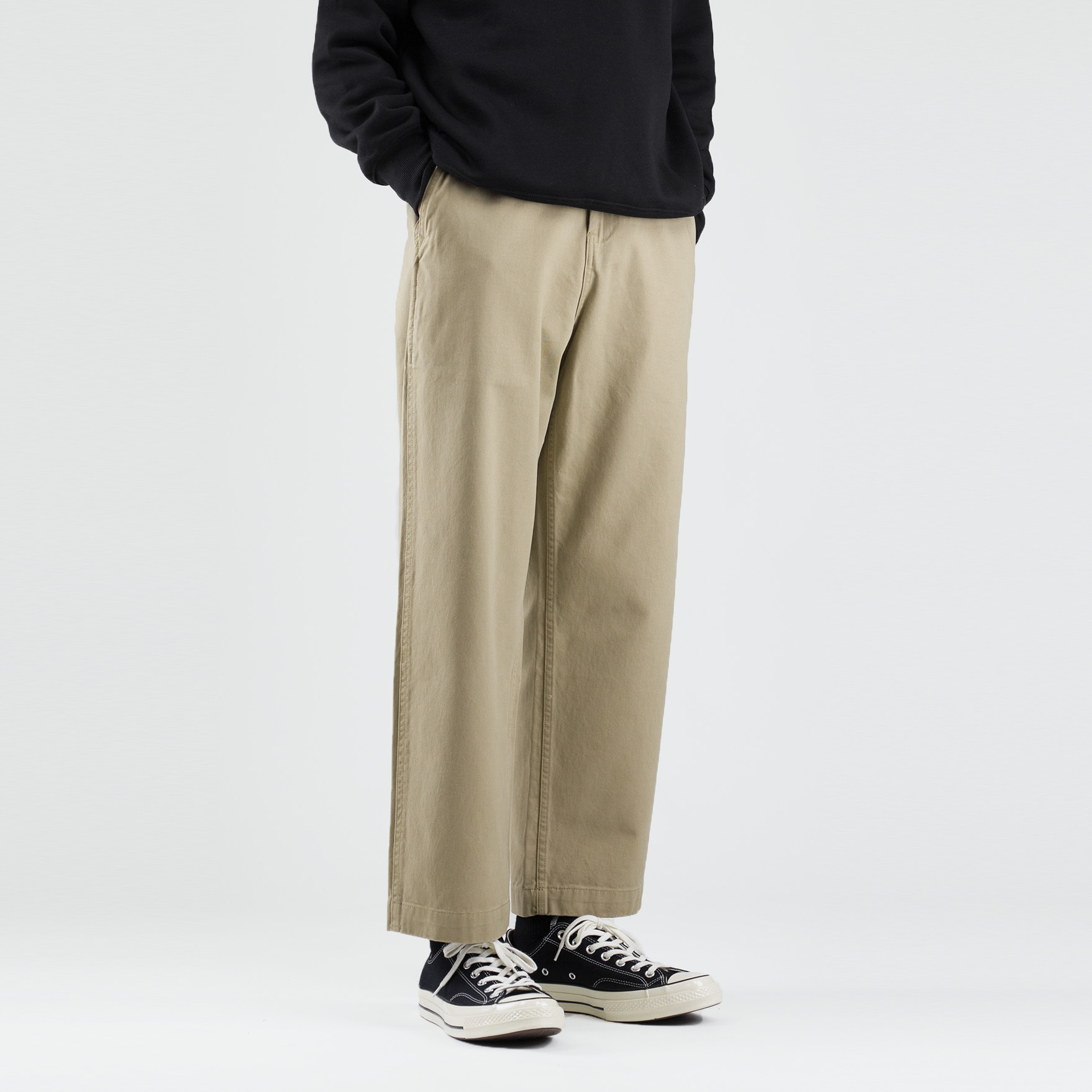 PRIMEWARE 定制精梳棉面料宽松舒适休闲裤工装裤