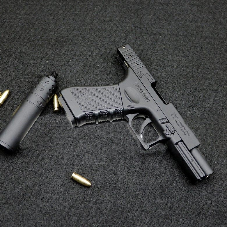 205抛壳格洛克p18c模型手枪金属可拆卸手抢玩具其他模型玩具