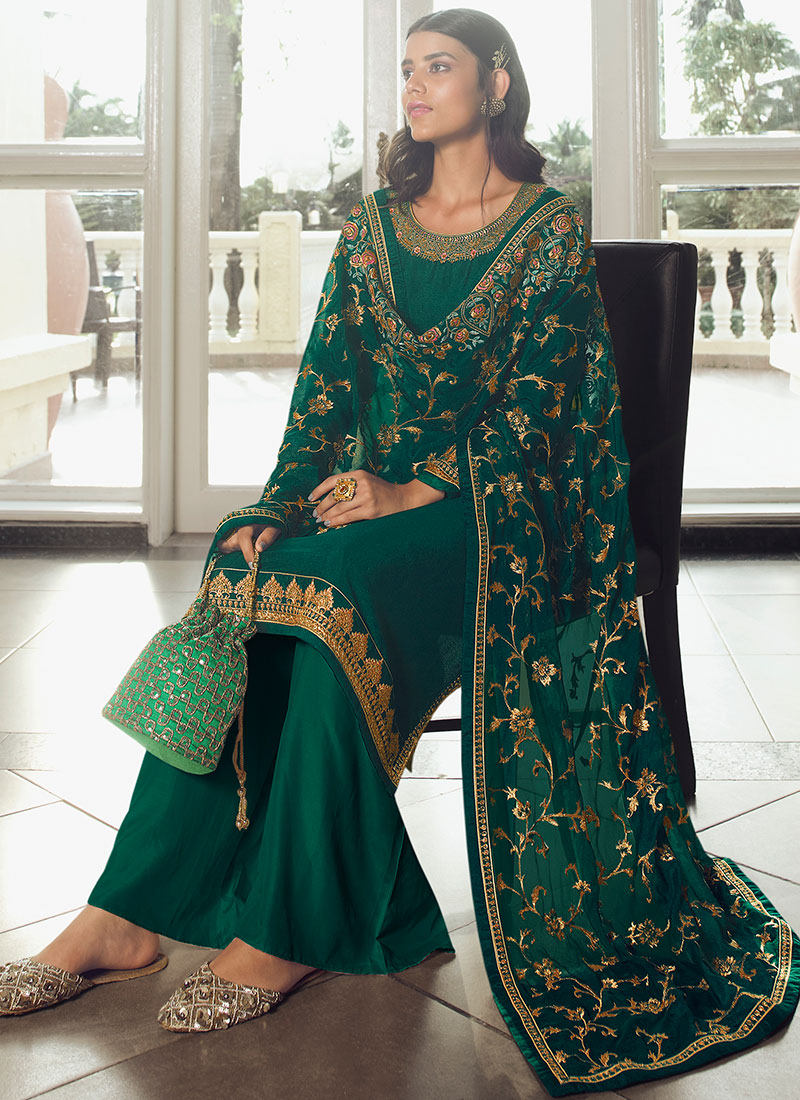 印度民族风女装丝绵刺绣显瘦旁遮套装异域风情复古民族服装