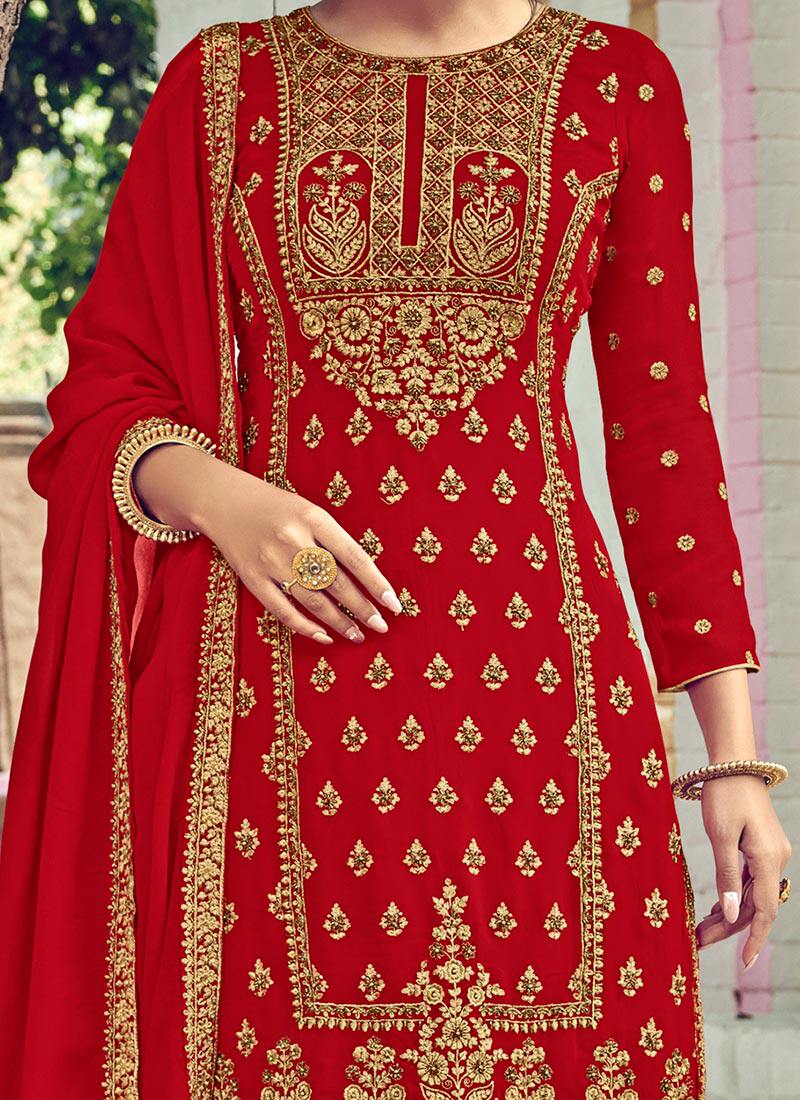 印度野人人小服饰乔其纱舞旁遮比刺绣三件件套民族服装