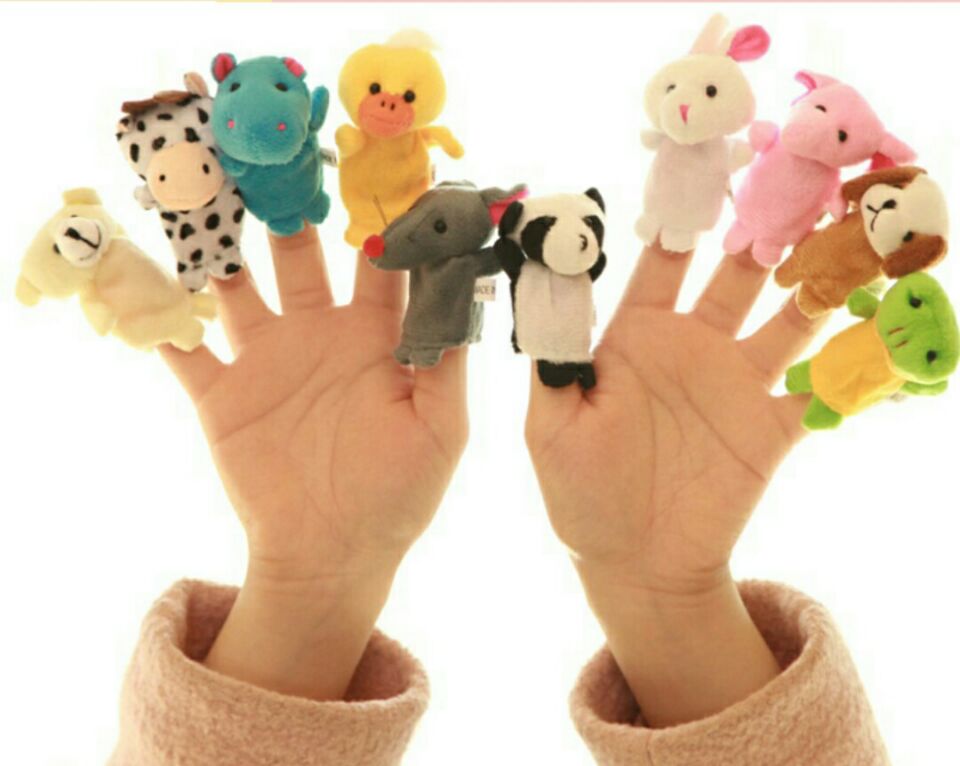 生肖儿童手偶玩具动物毛绒安抚玩偶布袋木偶手偶
